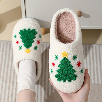 Christmas Home Slippers Santa Claus