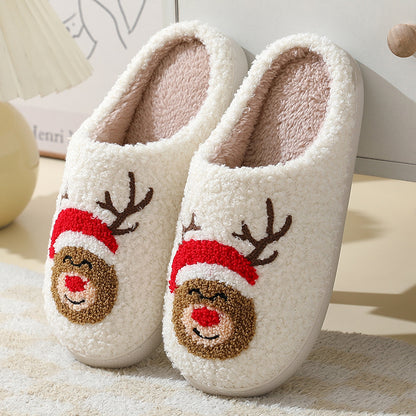 Christmas Home Slippers Santa Claus