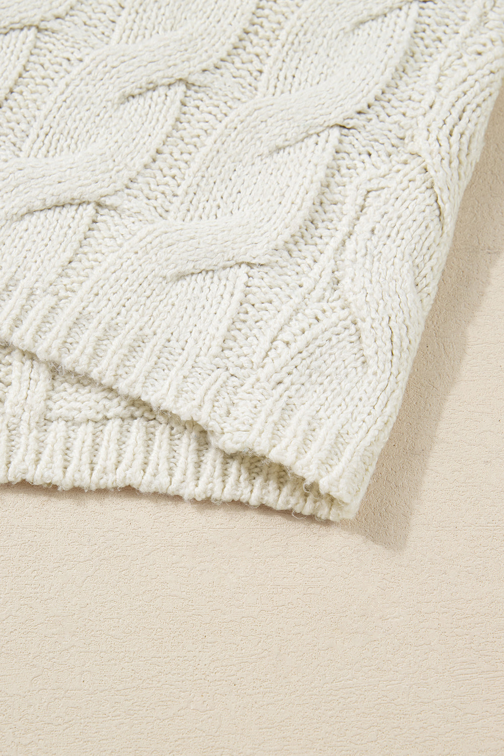 Brown Plus Size Color Block Patchwork Knotted Back Loose Fit Sweater